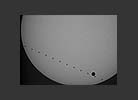 International Space Station & Venus transit the Sun   